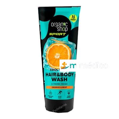 ORGANIC SHOP GEL DE DUCHA Y CHAMPU REFRESCANTE X-TREME FRESH ORGANIC SHOP