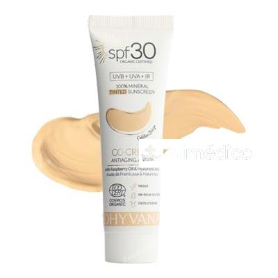 DHYVANA SPF 30 CC (50ML) GOLDEN BEIGE ECOCERT DHYVANA
