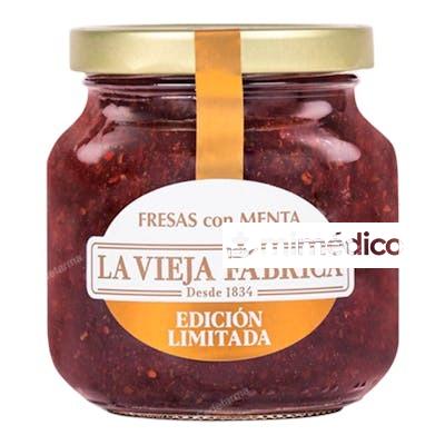 LA VIEJA FABRICA MERMELADA FRESA Y MENTA 263ML LA VIEJA FABRICA