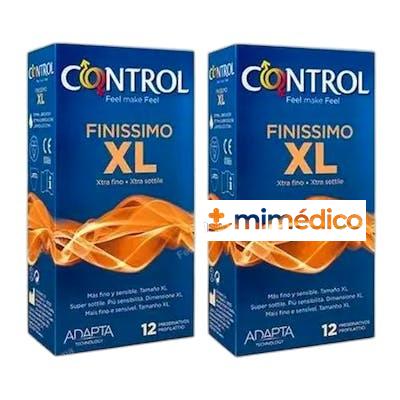 CONTROL PRESERVATIVO FINISSIMOXL MEGAAHORRO 1212 CONTROL