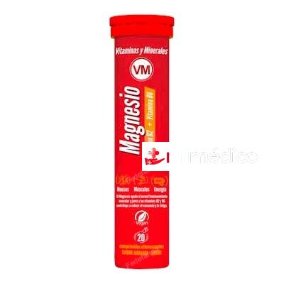 VM MAGNESIO VITAMINA B2VITAMINA B6 17 COMP EFFERV VM