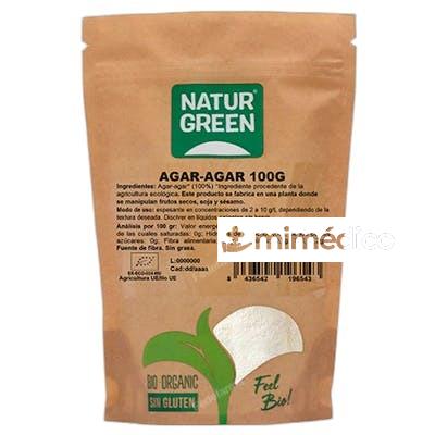 NATURGREEN AGAR-AGAR BIO 100 G NATURGREEN