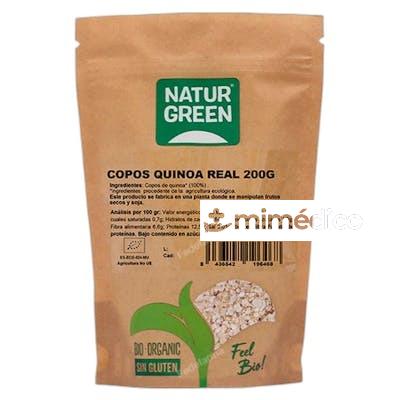 NATURGREEN COPOS DE QUINOA REAL BIO 200 G NATURGREEN
