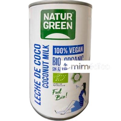 NATURGREEN LECHE DE COCO 400 G 400 ML NATURGREEN