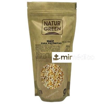 NATURGREEN MAIZ PARA PALOMITAS BIO 400 G NATURGREEN