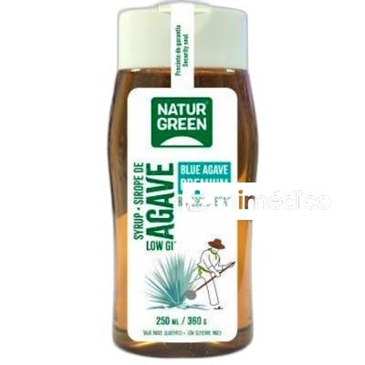 NATURGREEN SIROPE DE AGAVE CRUDO BIO 236 ML 340G NATURGREEN
