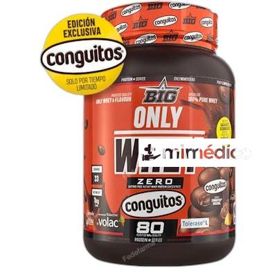 BIG ONLY WHEY CONCENTRADO PROTEINA CONGUITOS DARK 1KG BIG