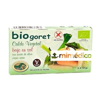 BIONSAN CUBITOS DE CALDO DE VERDURAS BAJO EN SAL ECO 60G BIONSAN