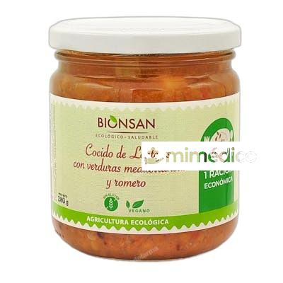 BIONSAN COCIDO DE LENTEJAS CON VERDURAS ECO 280G BIONSAN