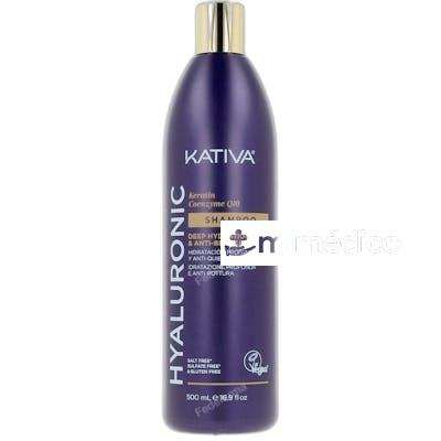 KATIVA HYALURONIC KERATIN COENZYME Q10 SHAMPOO 500 ML KATIVA
