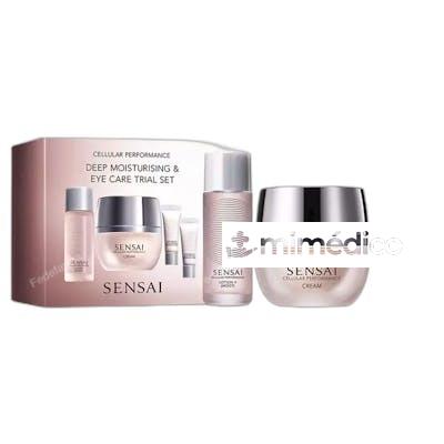 SENSAI CELLULAR DEEP MOISTURISING EYE CARE TRIAL ESTUCHE 4 SENSAI