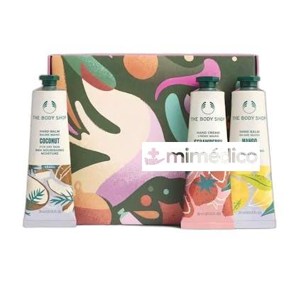 THE BODY SHOP HAND CARE TRIO ESTUCHE 3 PZ THE BODY SHOP
