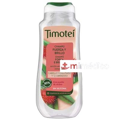 TIMOTEI TIMOTEI CHAMPU FUERZA Y BRILLO CON ACEITE DE RICINO TIMOTEI