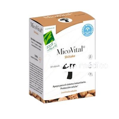 MICOVITAL SHIITAKE 60 CAPS CIEN POR CIEN NATURAL