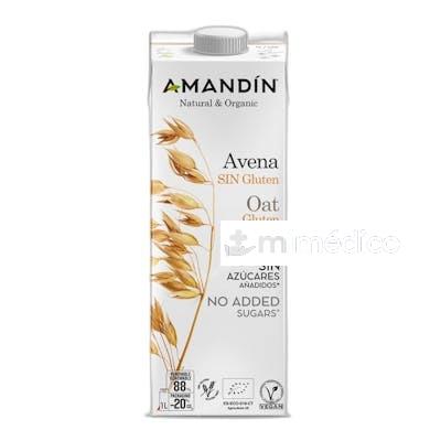 AMANDIN BEBIDA DE AVENA SIN GLUTEN 1LX6 UN BIOEDGE AMANDIN
