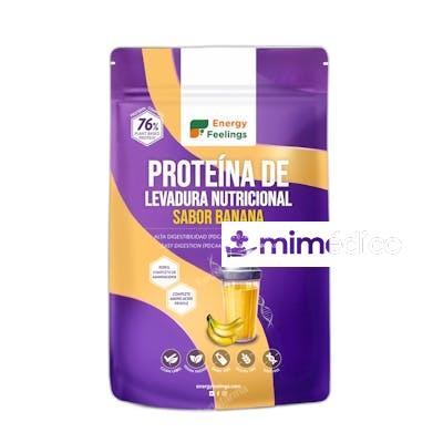 ENERGY FEELING PROTEINA DE LEVADURA BANANA 500 G XL PACK EF ENERGY FEELINGS