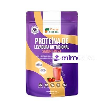 ENERGY FEELING PROTEINA DE LEVADURA FRESA 500 G XL PACK EF ENERGY FEELINGS