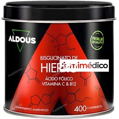 ALDOUS BIO HIERRO SUPLEMENTO 28 MG VITAMINA C B12 Y ACIDO ALDOUS BIO