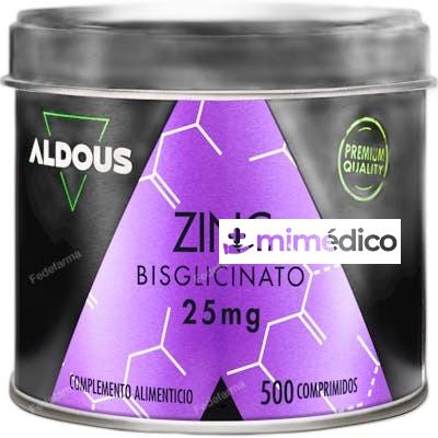 ALDOUS BIO BISIN GLUTENLICINATO DE ZINC 25 MG 500 COMP ALDOUS BIO