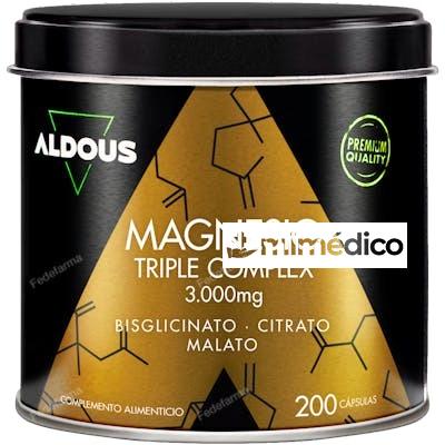 ALDOUS BIO MAGNESIO COMPLEX TRIPLE 3000MG 200 CAPS ALDOUS BIO