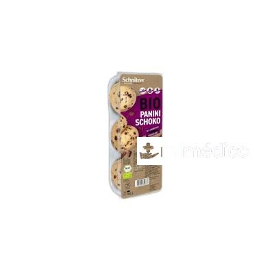 SCHNITZER PANECILLOS PANINI CHOCO SIN GLUTEN 180G SCHNITZER