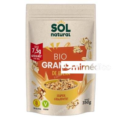SOLNATURAL GRANOLA AVENA SIN GLUTEN BASIC SIN GLUTEN BIO 350 GR SOLNATURAL