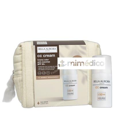 BELLA AURORA CC CREAM ANTIMANCHAS SPF50 PIEL SENSIBLE NEC BELLA AURORA