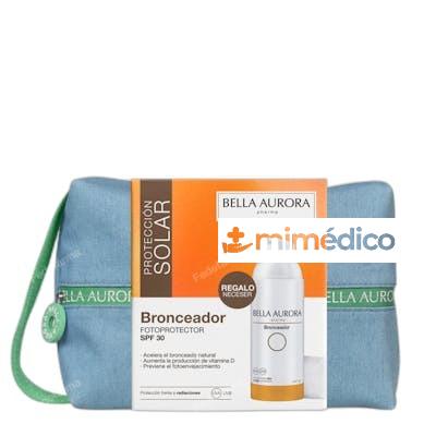 BELLA AURORA BRONCEADOR SPF30 NECESER JEAN BELLA AURORA