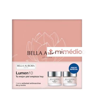 BELLA AURORA PACK LUMEN10 RITUAL PARA MANCHAS ARRUGAS Y FIR BELLA AURORA