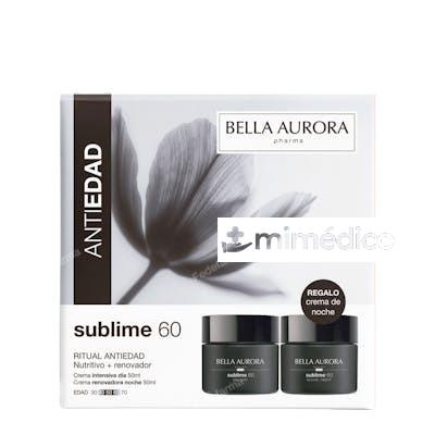BELLA AURORA PACK SUBLIME 60 RITUAL ANTIEDAD NUTRITIVO Y REN BELLA AURORA
