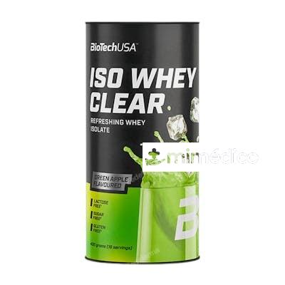 BIOTECHUSA ISO WHEY CLEAR 400G MANZANA VERDE BIOTECHUSA