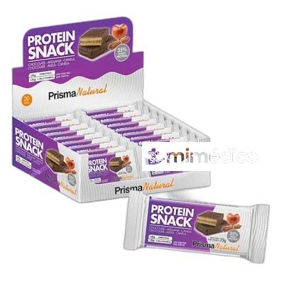 PRISMA NATURAL PROTEIN SNACK CHOCO-AVE-CANELA 35 G. (30 UNID PRISMA NATURAL