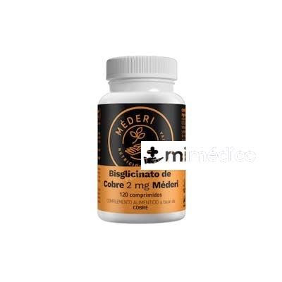 BISIN GLUTENLICINATO DE COBRE 120 COMP MEDERI NUTRICION INTEGRATIVA