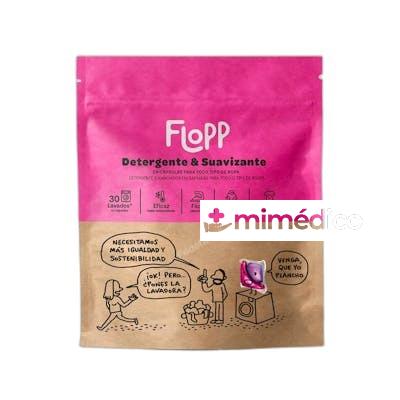 FLOPP DETERGENTE SUAVIZANTE - 30 CAPS FLOPP