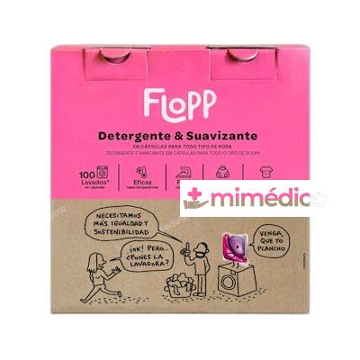 FLOPP DETERGENTE SUAVIZANTE - 100 CAPS FLOPP
