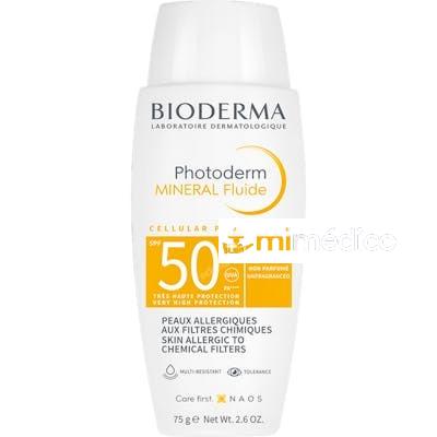 BIODERMA PHOTODERM MINERAL FLUIDO SPF50 75 GR BIODERMA