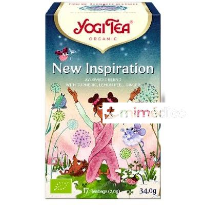 YOGI TEA NEW INSPIRATION 17 BOLS YOGI TEA