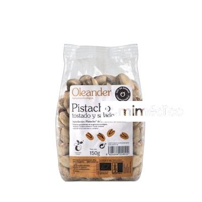 OLEANDER PISTACHO EN CASCARA TOSTADO SALADO BIO SIN GLUTEN 150 G VE OLEANDER