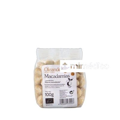 OLEANDER MACADAMIAS BIO SIN GLUTEN 100 G VEGAN OLEANDER