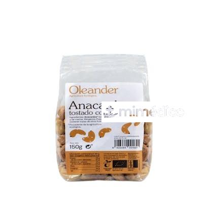 OLEANDER ANACARDO TOSTADO SALADO BIO SIN GLUTEN 150 G VEGAN OLEANDER