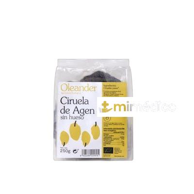 OLEANDER CIRUELAS AGEN SIN HUESO BIO SIN GLUTEN 250 G VEGAN OLEANDER
