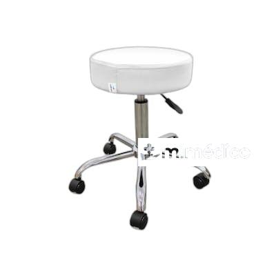 WELLCORE TABURETE CON RUEDAS AUTOFRENABLES WELLCORE BLANCO WELLCORE