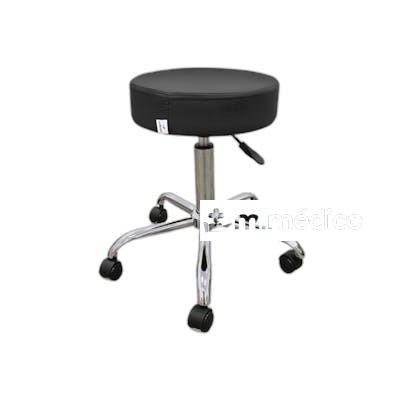 WELLCORE TABURETE CON RUEDAS AUTOFRENABLES WELLCORE NEGRO WELLCORE