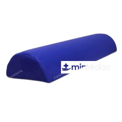 WELLCORE COJIN MEDIO CILINDRO WELLCORE 60X18CM AZUL WELLCORE