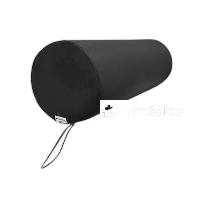 WELLCORE COJIN MASAJE CILINDRO WELLCORE 60X20CM NEGRO WELLCORE