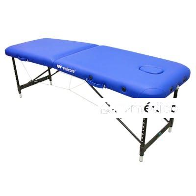 WELLCORE CAMILLA PLEGABLE DE ALUMINIO WELLCORE 185 X 60 AZUL WELLCORE