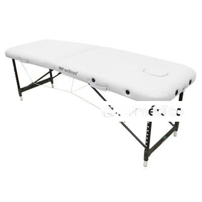 WELLCORE CAMILLA PLEGABLE DE ALUMINIO WELLCORE 185 X 60 BLAN WELLCORE