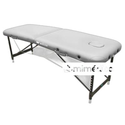 WELLCORE CAMILLA PLEGABLE DE ALUMINIO WELLCORE 185 X 60 PLAT WELLCORE