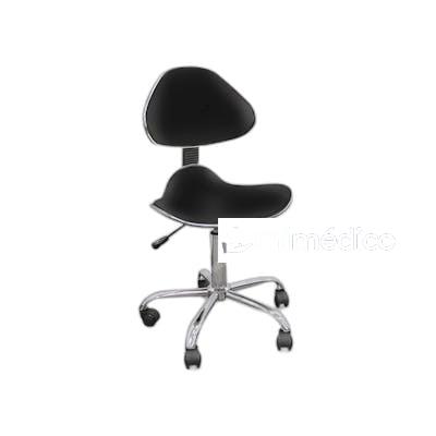 WELLCORE TABURETE CON ELEVACION A GAS WELLCORE NEGRO WELLCORE