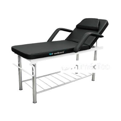 WELLCORE CAMILLA FIJA DE ACERO 2 CUERPOS Y REPOSABRAZOS WELL WELLCORE